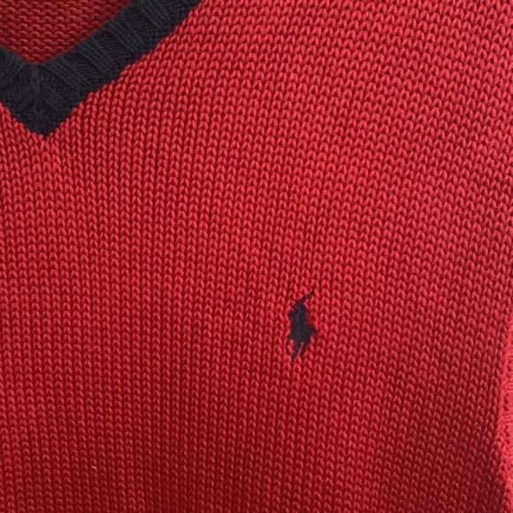 Polo Red Sleeveless Vest - Picture 4 of 5